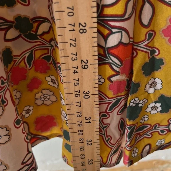 NATURAL LIFE Multicolor Floral Long Sleeve Dress—NWT size M - Picture 5 of 6